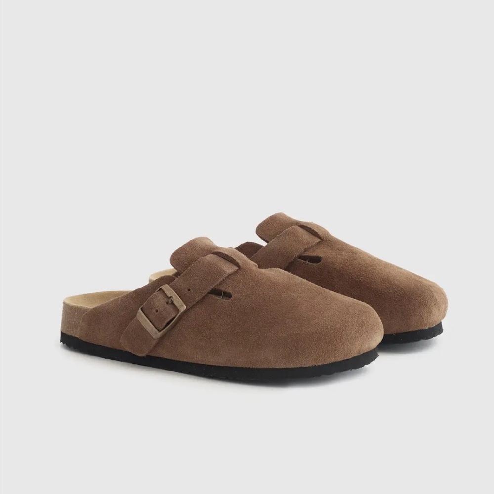 Quince Suede Slip-On Clogs